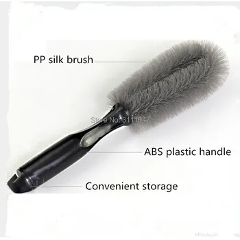 

Car Wheel Wash Brush Auto Cleaning Brush FOR Porsche Macan panamera 911 997 996 918 Volkswagen POLO passat b5 b6