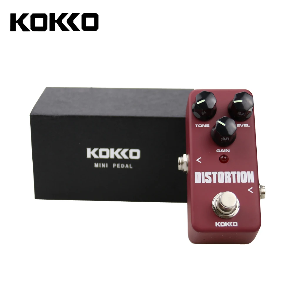 KOKKO FDS2 Mini Distortion Pedal Portable Guitar Effect Pedal Guitar
