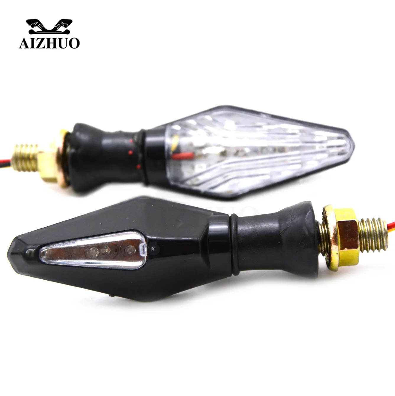 

12V Motorcycle Accessories LED Turn Signal Light Indicators Amber Blinker Light Flashers Lighting FOR YAMAHA YZF R1 R3 R15 MT 07