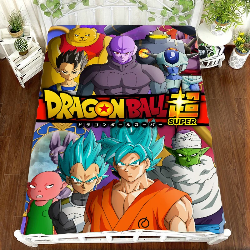 Dragon Ball Z, Комплект постельного белья с принтом аниме, простыня, Vegeta Son Goku, DRAGON BALL Z Zetto, Комплект постельного белья для детской комнаты