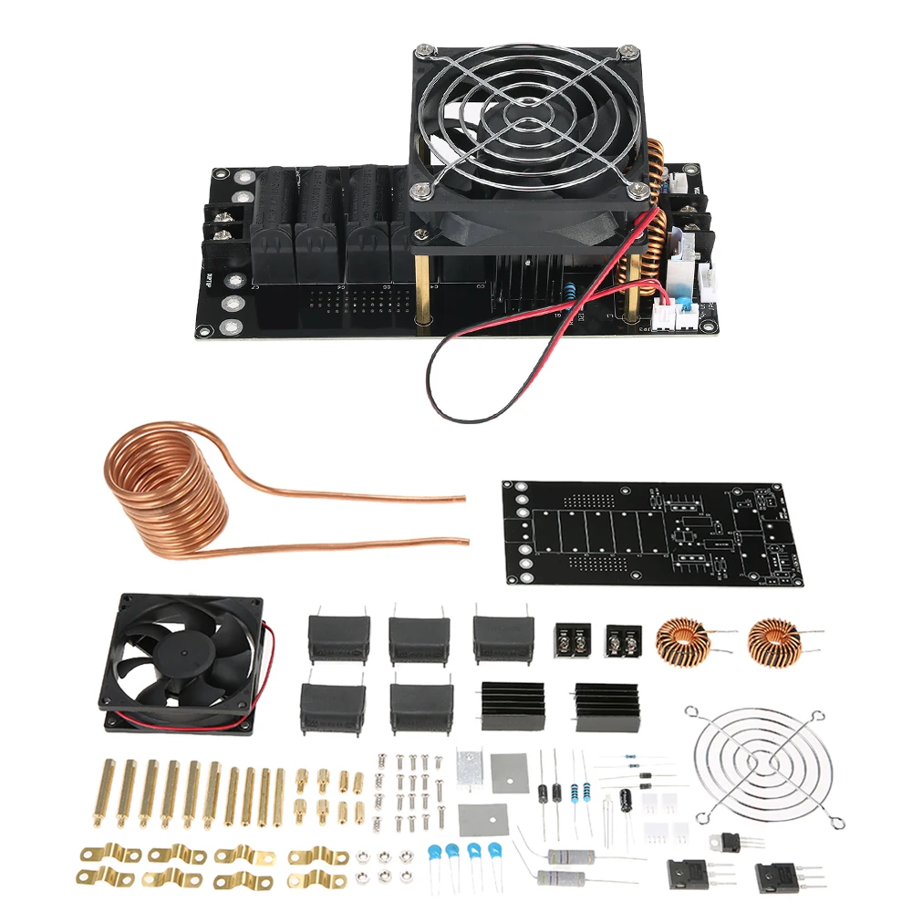 

DC12-40V 1000W 20A ZVS Induction Heating Board Module Heater DIY Kit + Heating Coil Induction Heating Board tools