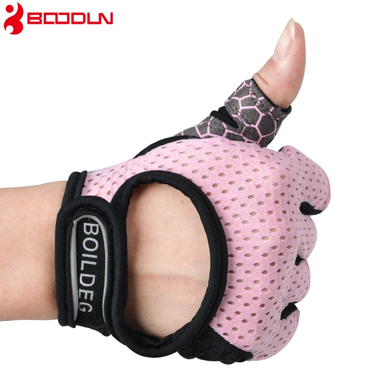2018 New Enhanced edition Fitness Gym workout gloves weight lifting gloves body building gloves Cycling gloves for women