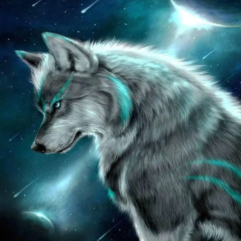 

5D DIY Diamond Painting wolf Diamond Mosaic Picture Of Rhinestones Diamond Embroidery Cross Stitch Animal Home Decor Gift