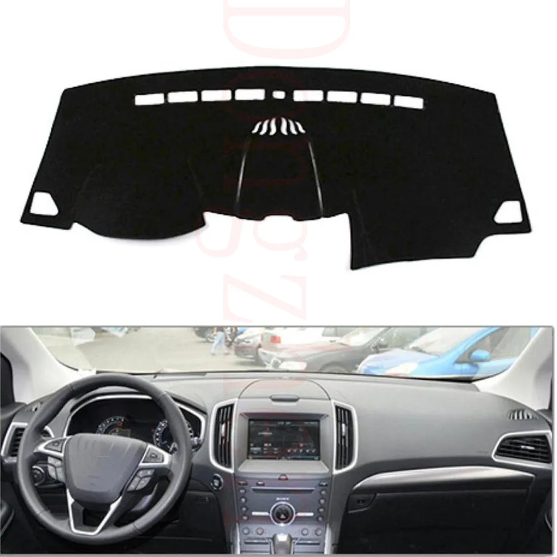 Dongzhen Fit для Ford Edge 2015 2016 крышка приборной панели автомобиля Избегайте Light Pad