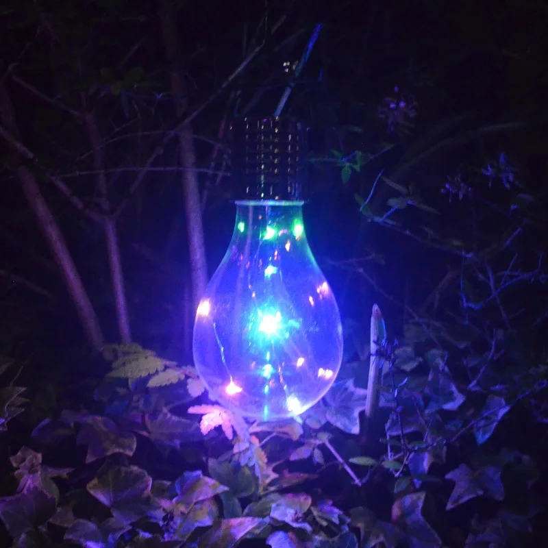 Hot Solar Bulbs Hanging Lamps Outdoor Lawn Lights Solar Garden