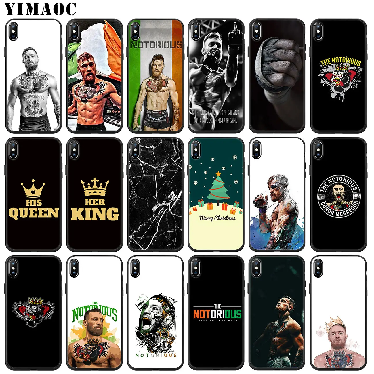 YIMAOC Conor McGregor крутой Мягкий силиконовый чехол для телефона iPhone 11 Pro XS Max XR X 6 6S 7 8 Plus 5