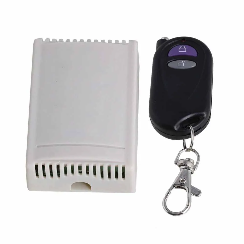 

12V 315Mhz 2 Channels Relay RF Self-lock Wireless Remote Control Switch