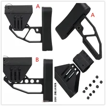 Тактическая поддержка M4 Glr fit BD TB стиль он черный для охотничьего ружья Аксессуары