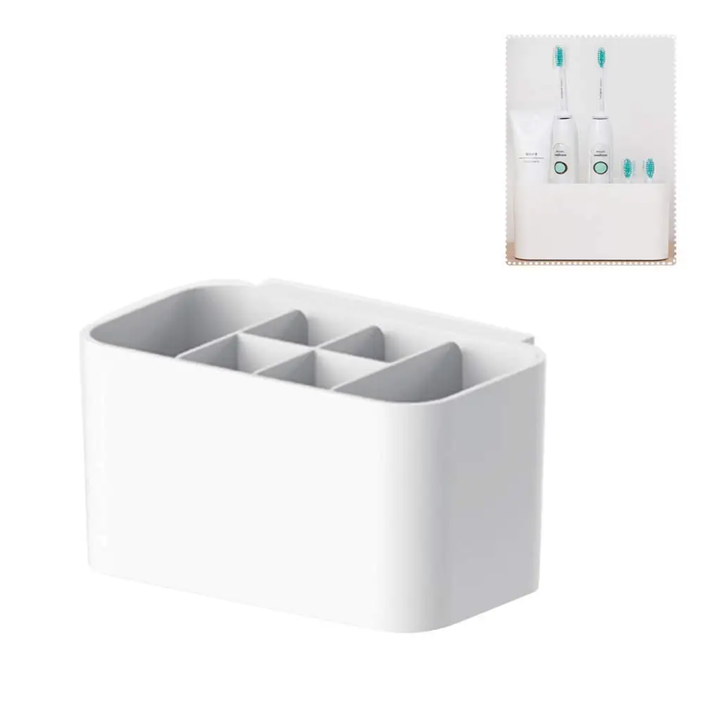 Зубная щетка Зубная паста держатель для ванной электрическая зубная щетка набор в ящике для хранения пары бесплатно Дырокол зубная щетка стойка