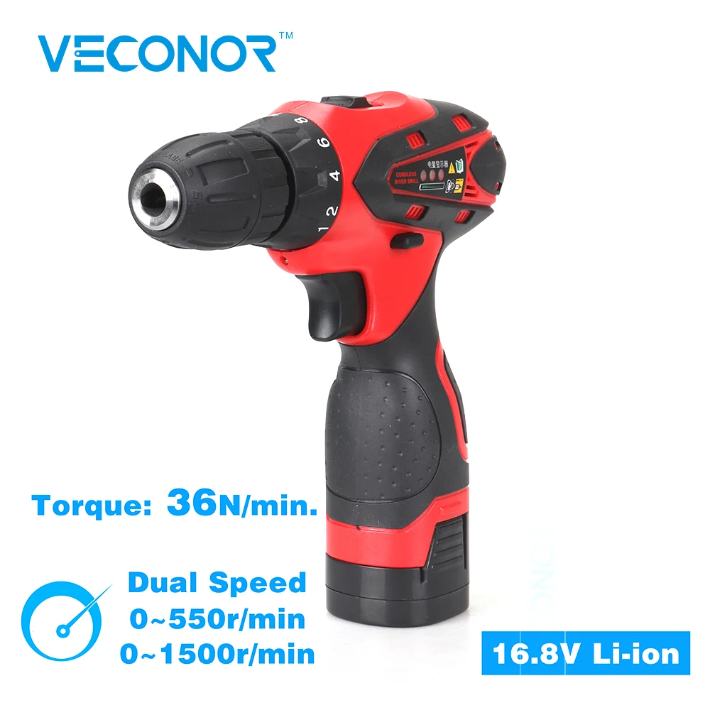 16 8v Cordless Electric Driver Li Battery Impact 16 8v Cordless Electric Driver Li Battery Impact Household Hand Tool