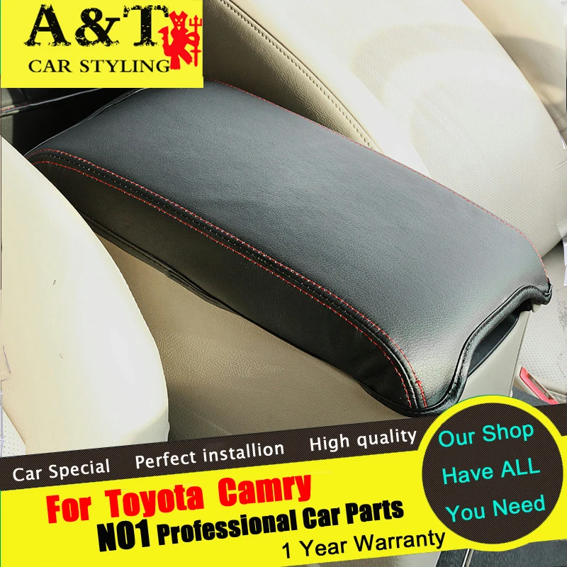 A&T For Toyota Camry Armrest cover car styling 2012 2016 For Camry