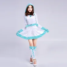 Fiesta de halloween europa mujeres muñeco de nieve blanca cosplay sexy red dress encantadora trajes para mujeres erótico adultos disfraz