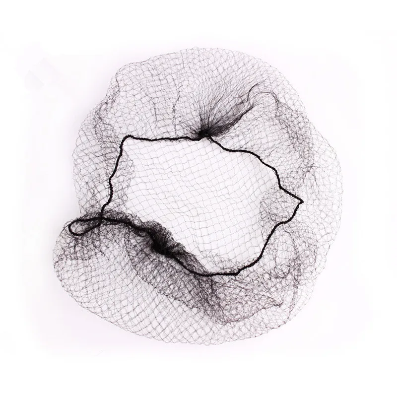10/30Pcs Disposable 5mm Nylon Hairnet Hair Nets For Wigs Weave Invisible 20inch Dancing Hairnet for Bun Hair Styling Tool