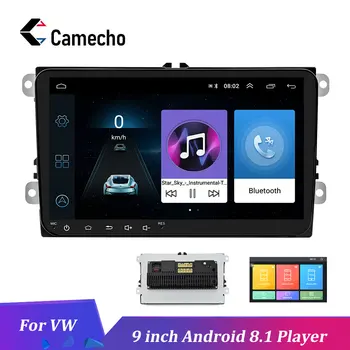 

Camecho Android 8.1 2 Din radio GPS Multimedia Player Car Auto Radio For Volkswagen/VW/ Passat/POLO/GOLF/Skoda/Seat/Leon Radio