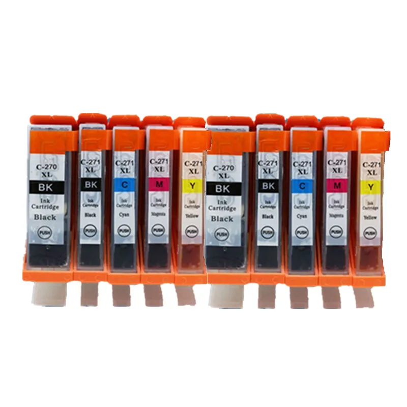 Замена PGI 270 PGI-270 XL PGI270 PGI-270XL CLI-271 чернильные картриджи для Canon MG 5720 5721 5722 6820 6821 6822 7720 - Цвет: 2SET 5