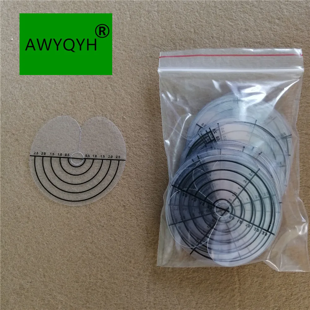 

50pcs hair extension heat fusion protector shield template disk scalp protector