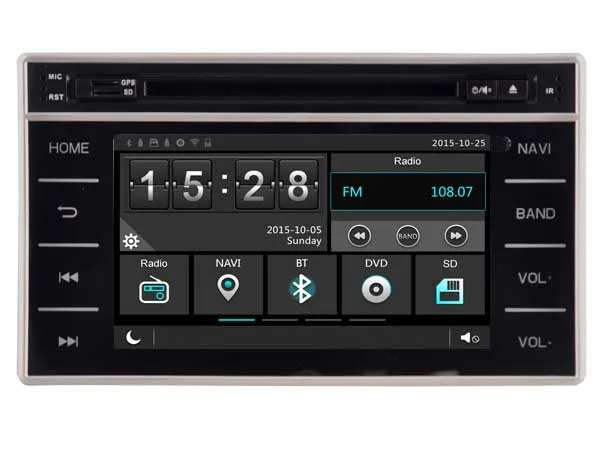 Car DVD Head unit For Toyota Hilux 2015 with Radio font b GPS b font DSP