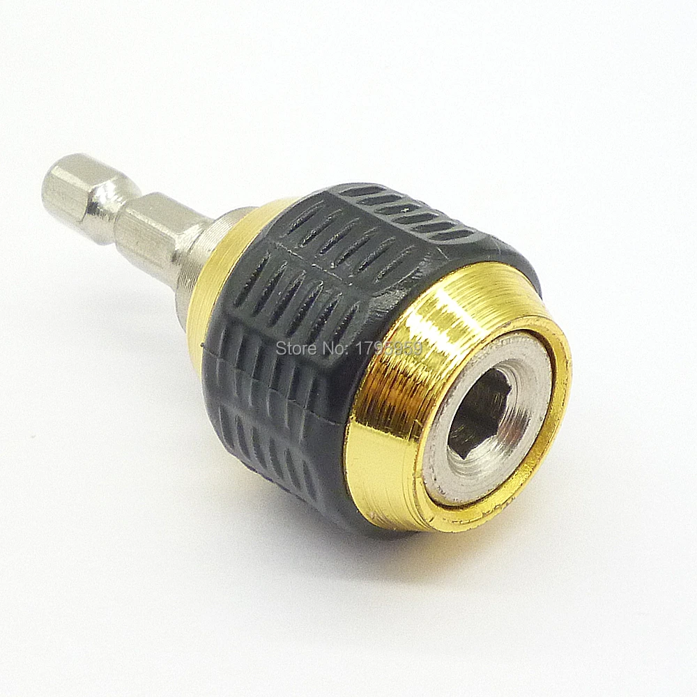 

Quick Release Screwdriver Bit Adaptors Holder 1/4" Hex Shank Electric Drill Quick Change Bit Holders socket adapter rod Tools