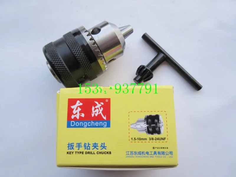 

1.5-10mm 3/8-24UNF Key Drill Chuck Replace for BOSCH MAKITA HITACHI DeWALT RYOBI Milwaukee Drill Chuck