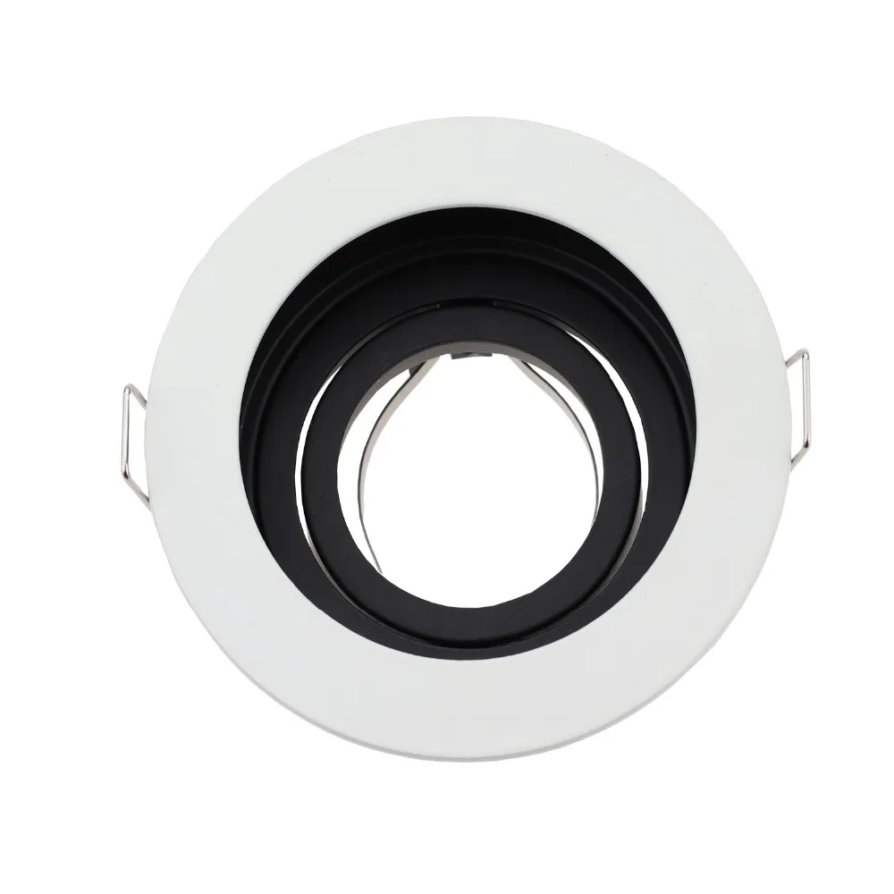 

Zinc Alloy Round Retrofit Led Downlight Housing Parts GU10 Spot Light Fixtures