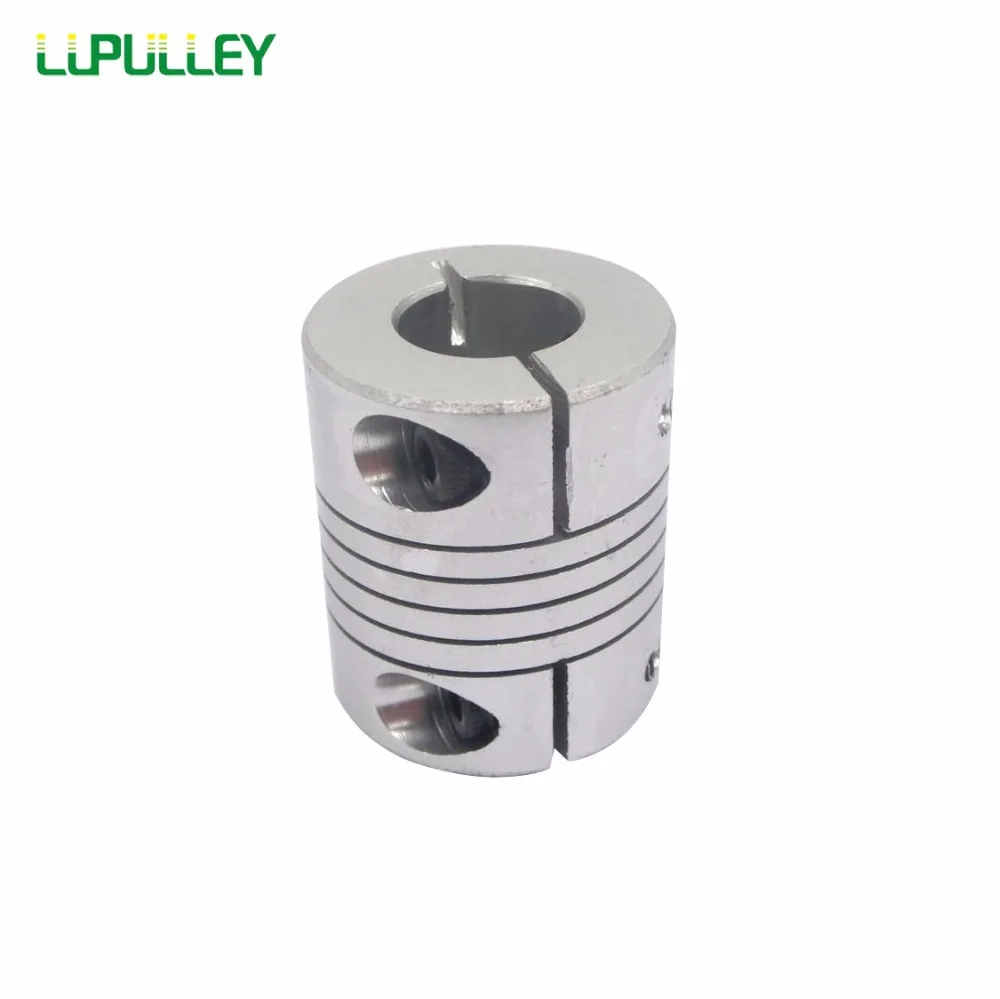 LUPULLEY 1 шт. 5 до 8 мм гибкое соединение OD25x30mm зажимного типа маршрутизатор разъем 5/6/6,35 мм Двигатель челюсти вал муфта