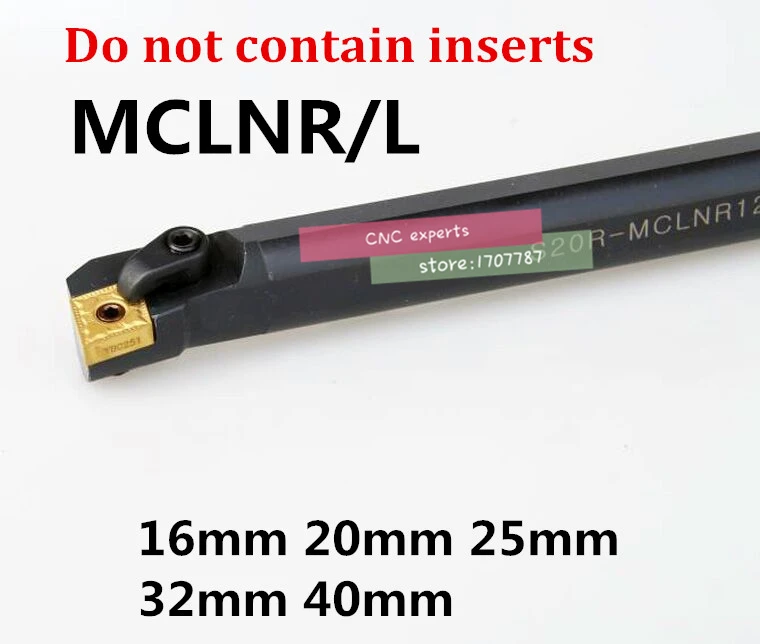 Ceny 1 sztuk S16Q MCLNR12 S20R MCLNR12 S25S MCLNR12 S32T MCLNR12 S40T MCLNR12 MCLNL12 16mm 40mm CNC narzędzia toczenie wewnętrzne narzędzia