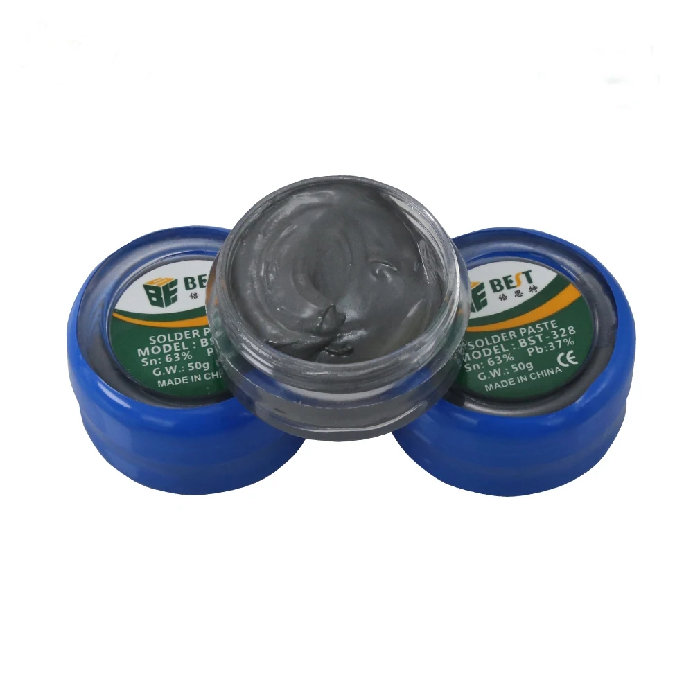 

1Pc Solder Paste Strong Lead-containing Silver Soldering Flux PCB BGA SMD Mobile Phones repair Solder Paste Welding flux 50g