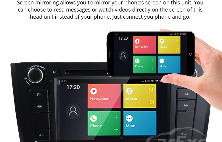 Sale Android 9.0 Quad Core Car DVD Player For BMW E81/E82/E88 1 Series With Canbus GPS Wifi   Bluetooth Radio 6