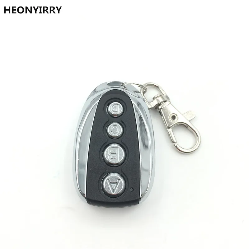 

Universal ABCD Key Remote Control 433.92MHZ Remote Cloning 4 Channel Auto Car Garage Door Duplicator Rolling Code For Car newest