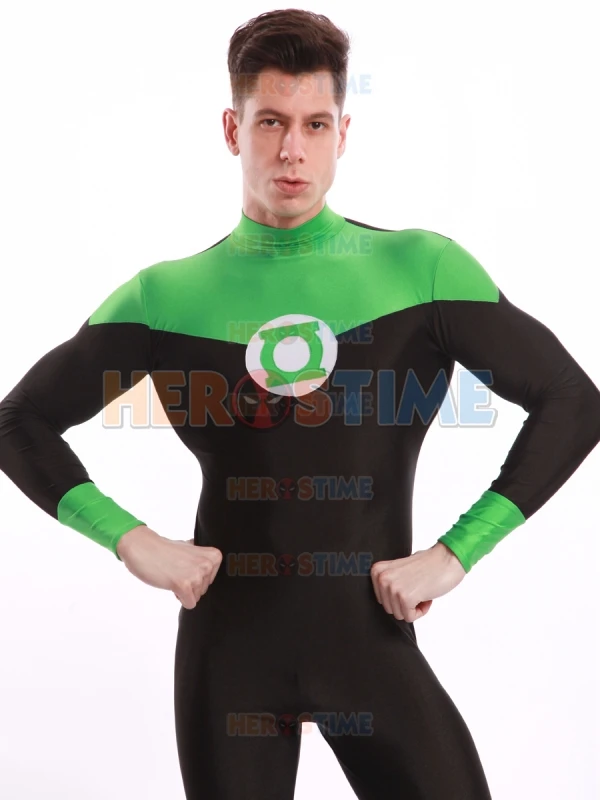 

Newest Green Lantern Costume Spandex Halloween Cosplay Justice League Superhero Costumes Hot Sale Zentai Suit Free Shipping