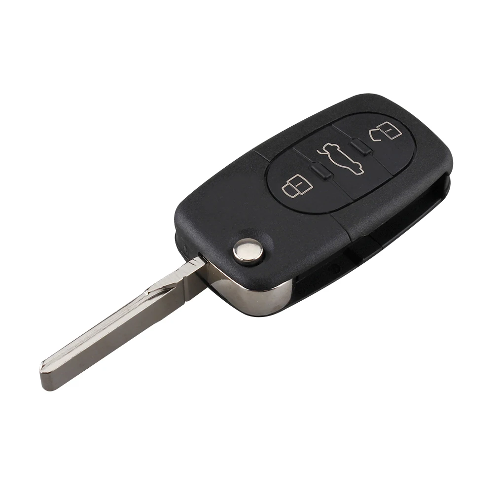 BHKEY 3B дистанционный ключ для AUDI 433 МГц ID48 чип для Audi A3 A4 A6 A8 старые модели 4D0 837 231 A 4D0837231A пульт дистанционного управления