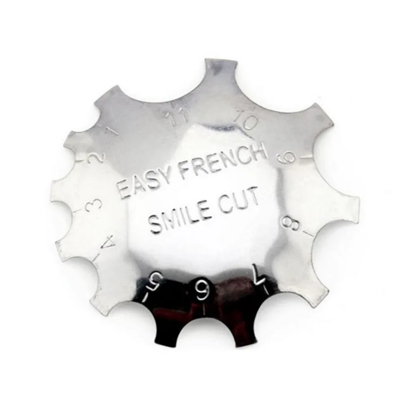  11 Sizes Manicure Nail art Edge Trimmer Nail Cutter Clipper Styling Tools Nail Gel Easy French Smil