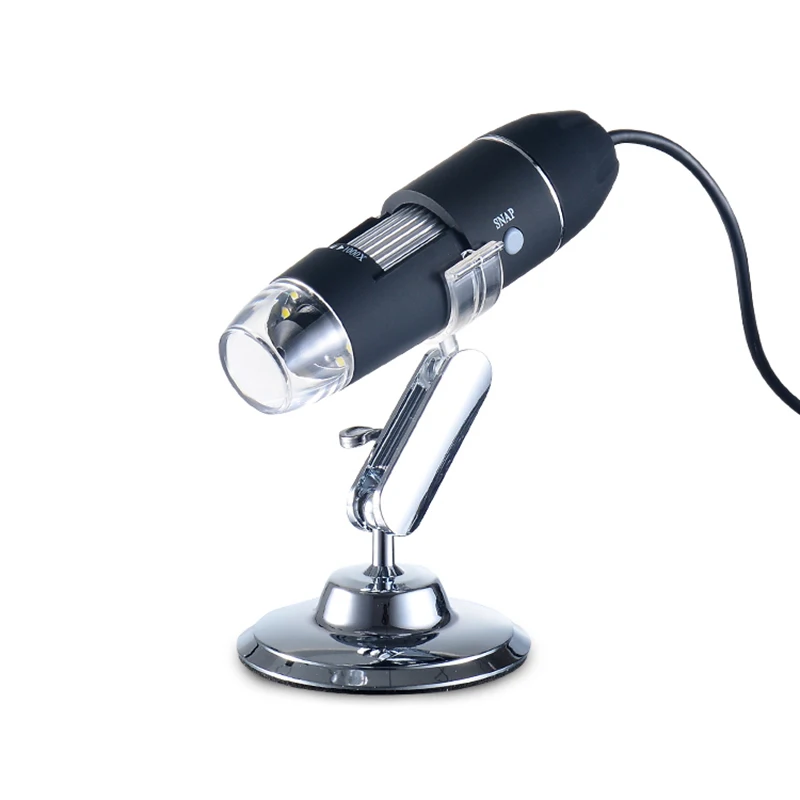 

1000X 8 LED Electronic Microscope Digital Microscope Usb Professional Mount Magnification Measure Drop Shipping