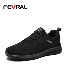 FEVRAL Hot Sale Ver&atilde;o Sneakers Leves Moda Famoso Estilo Lace-up Homens Sapatos Confort&aacute;veis Casual Estilo Dos Homens Da Sapatilha Cal&ccedil;ados(China)