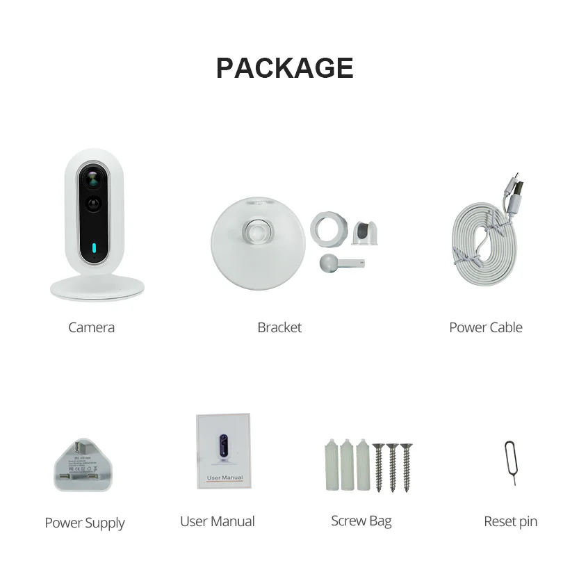 Wetrans ip камера 1080 P Wifi CCTV слежения 2MP панорамный Рыбий глаз объектив беспроводной P2P