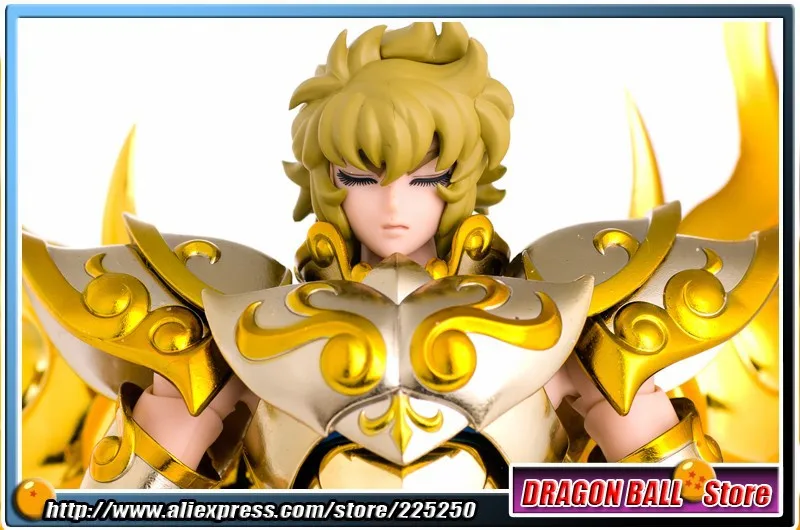 Японии аниме "Saint Seiya" оригинальные Bandai Tamashii Наций Санкт Ткань Миф EX Soul золота фигурку- лев aiolia Бог Ткань