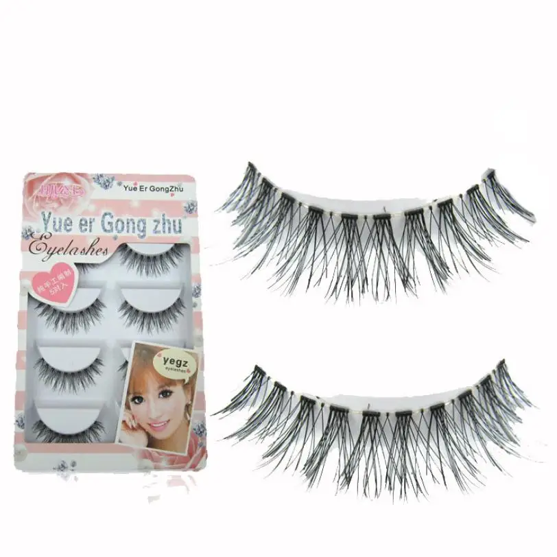 5 Pair New Japanese Style Blackl High quality False Eyelashes HW 57 Eye
