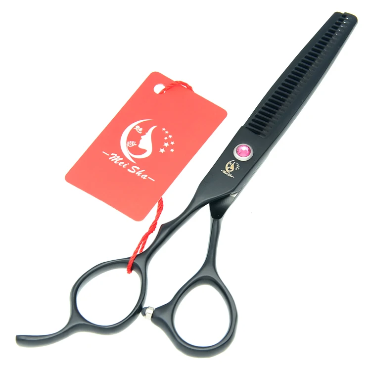 5.5" 6.0" Meisha JP440C Black Left Hand Hairdressing ...