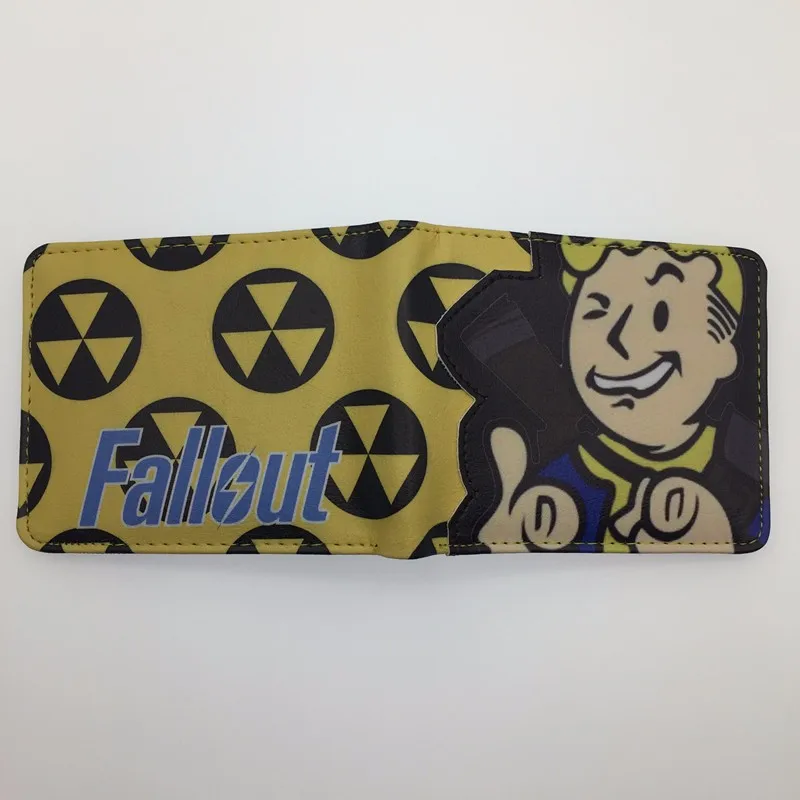 Новое поступление, игровой кошелек Fallout, хранилище Tec, крутой дизайн, кошельки с персонажами мультфильмов, цена в долларах