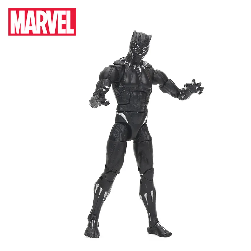 2018 Marvel Toys Black Panther PVC Action Figure the Avengers Iron Man NAKIA BOLT Sub-Mariner Figures Collection Model Dolls Toy