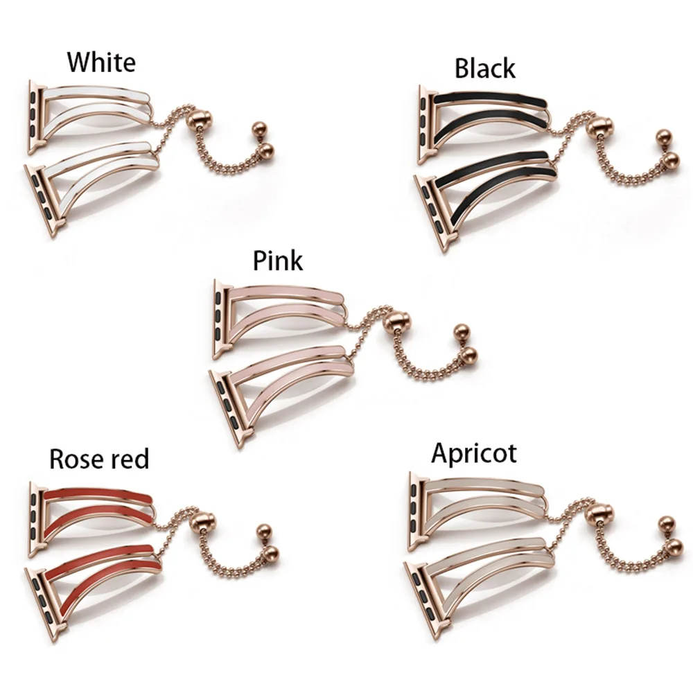 Ремешок металлический для Apple Watch Band сменный браслет цвета розового золота IWatch