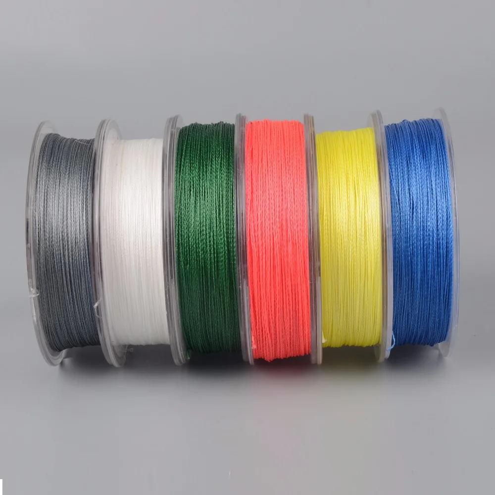 كليو. co ماركة 4 السواحل 100 متر 8-80Lb pe المتعددة الشعيرات مزين الخط الصيد سوبر قوية البحر خط الصيد الغزل صب
