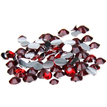 

SMART COLOR 2-6mm Dark Red Resin Rhinestones Non Hotfix Glitter Beauty Beads For Nails Art Backpack DIY Design Decorations