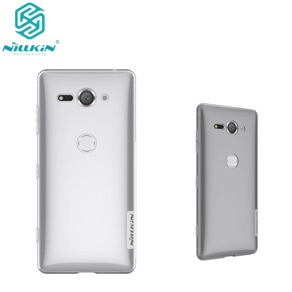 Tpu case For Sony Xperia XZ2 Compact 4.6 inch NILLKIN Nature clear TPU Ultra Thin Case mini Soft Back cover |