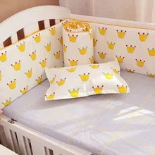 Набор постельного белья для детской кроватки из 9 предметов, набор постельного белья для новорожденных, набор постельного белья для мальчиков и девочек