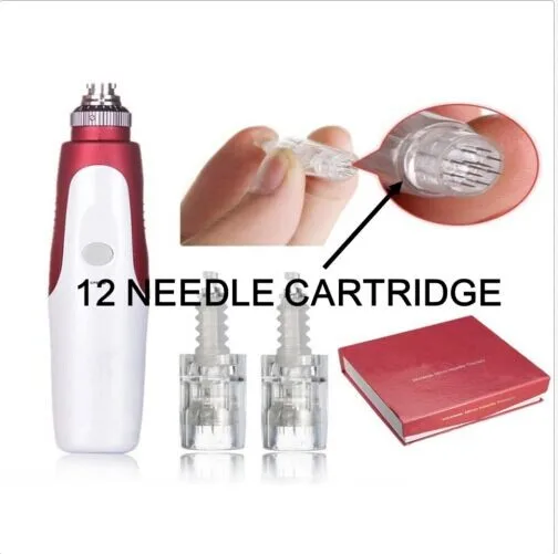 

50 PCS Electric Derma Pen Needles Bayonet 12 pin MYM Cartridge For Auto Microneedle Derma Pen Tattoo Needles 12pin Needle Tip