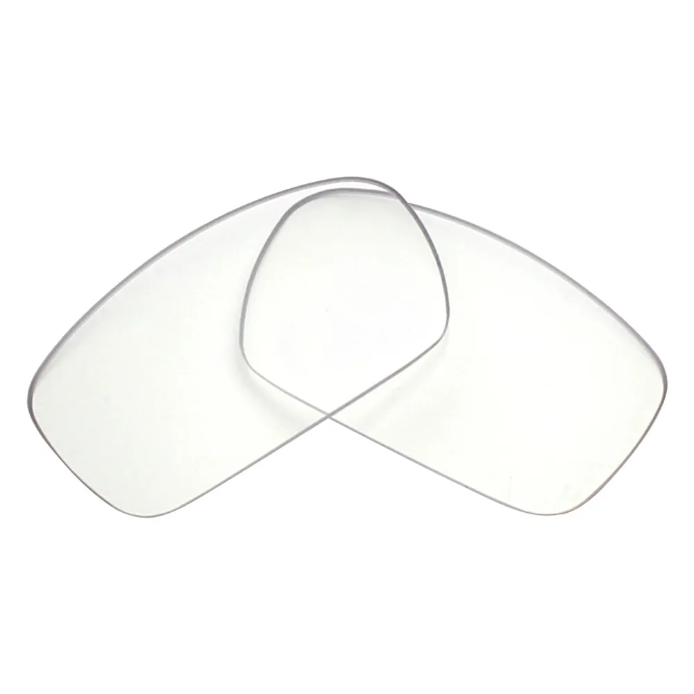 

2 Pairs SNARK Replacement Lenses for Oakley Bottlecap Sunglasses Stealth Black & HD Clear