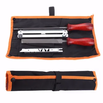

5Pcs Chainsaw Sharpening Filing Kit 5.2mm File Fit for 3/8" Pro Chain W/ Pouch