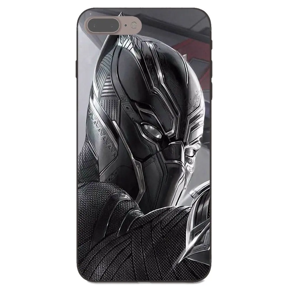 Тонкий чехол для Xiaomi Mi Mix Max Note 2 2S 3 5X 6 6X 8 9 SE A1 A2 Lite Play Pro F1 Black Panther Watch|Чехлы-накладки| |