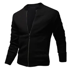 ZOGAA Spring Autumn Men's Zipper Jacket Casual Streetwear Hip Hop Slim Fit Coat Men Clothing Plus Size Mens Coats and Jackets